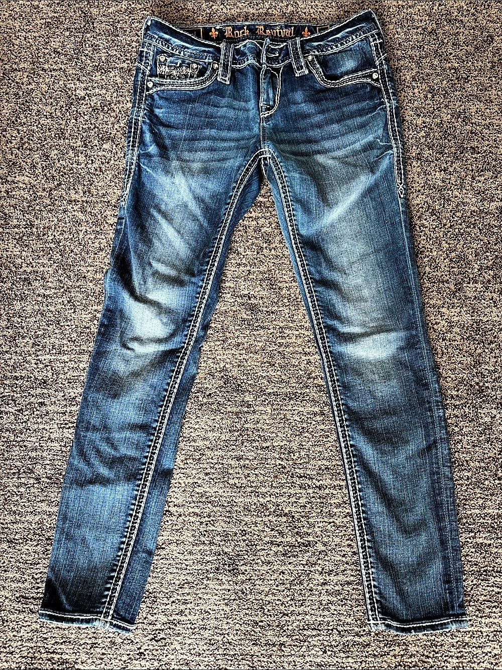 Rock Revival Uriel skinny Jeans size 28